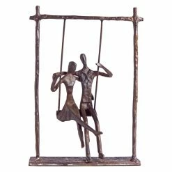Buy 🧨 Sculptures Danya B Couple On A Swing Sculpture ⭐