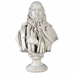 Best Sale 😉 Design Toscano 30.5 In. Leonardo Da Vinci Sculptural Bust ❤️