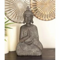 Promo 🤩 Sculptures DecMode Buddha Decorative Sculpture ⌛