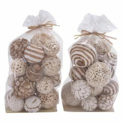 Best deal ✔️ Spheres & Orbs DecMode Sola Assorted Decorative Ball Sculpture - Set Of 2 🎉